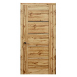 EKO finierētas durvis ar karbu VINCI-10