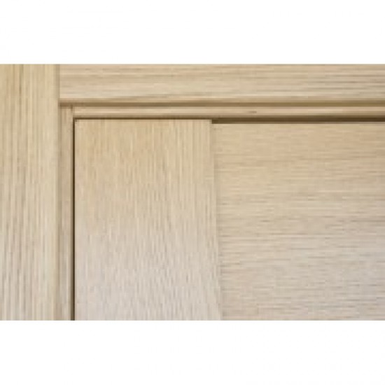 Durvis ar karbu   VILA 14 krāsa Ozols (stiklotā vērtne)