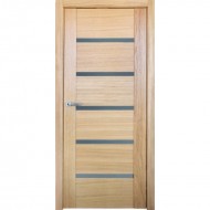 Durvis ar karbu   VILA 14 krāsa Ozols (stiklotā vērtne)